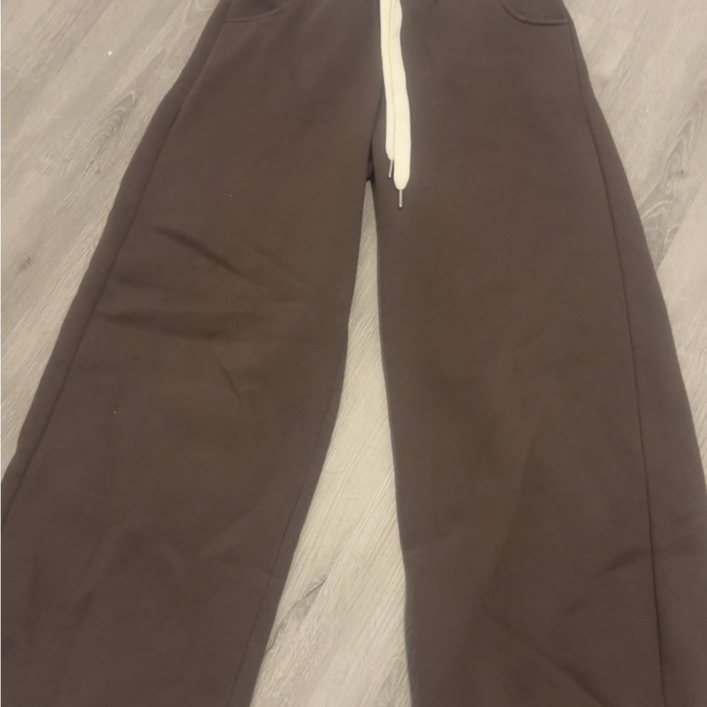 Edikted Brown Sweatpants Casual Joggers